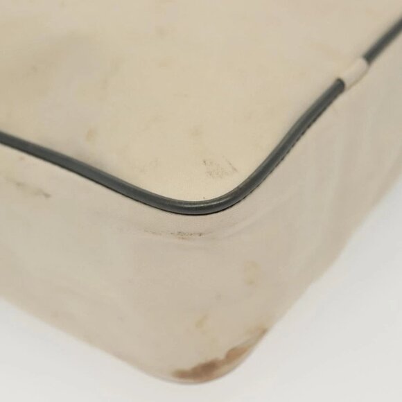 PRADA Sports Shoulder Bag Nylon White Silver Auth 138207 - Picture 5 of 16